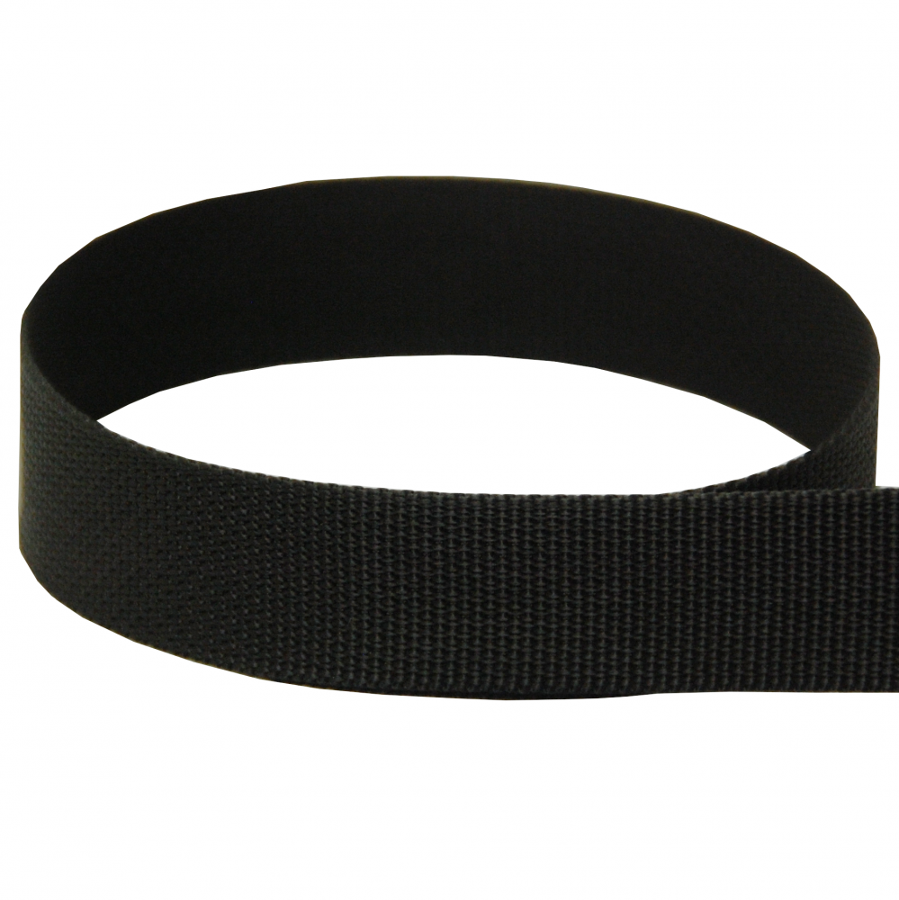 Black Nylon Webbing (SECONDS)
