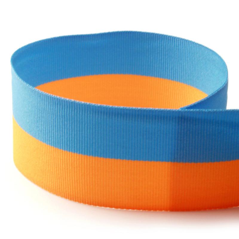 Baby Blue/Gold Bi-Stripe