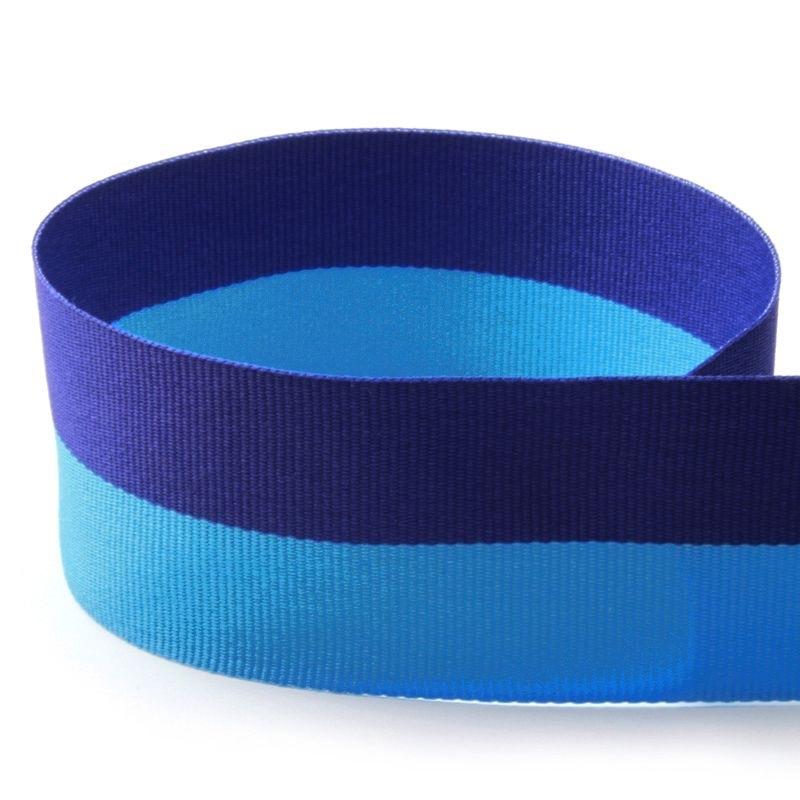 Baby Blue/Royal Bi-Stripe