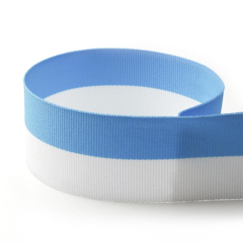 Baby Blue/White Bi-Stripe