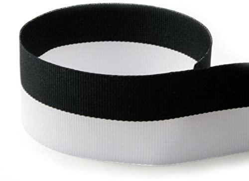 Black/White Bi-Stripe