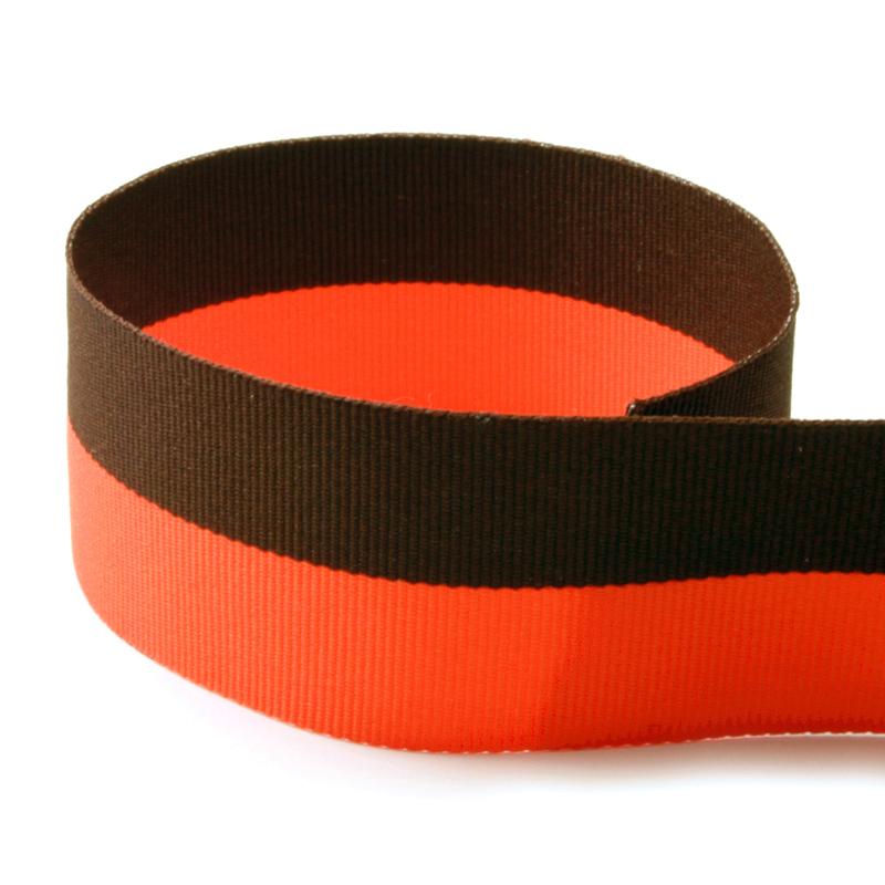 Brown/Orange Bi-Stripe