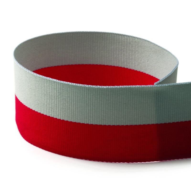 Red/Gray Bi-Stripe