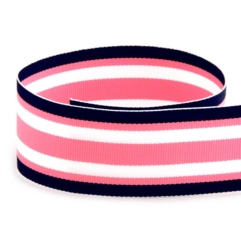 Navy Pink Surf Board