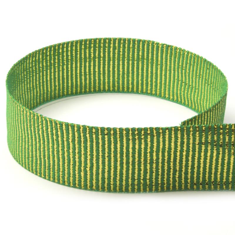 #4-542 Emerald & Gold Horizontal