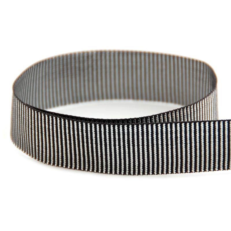 #4-545 Black & Silver Horizontal