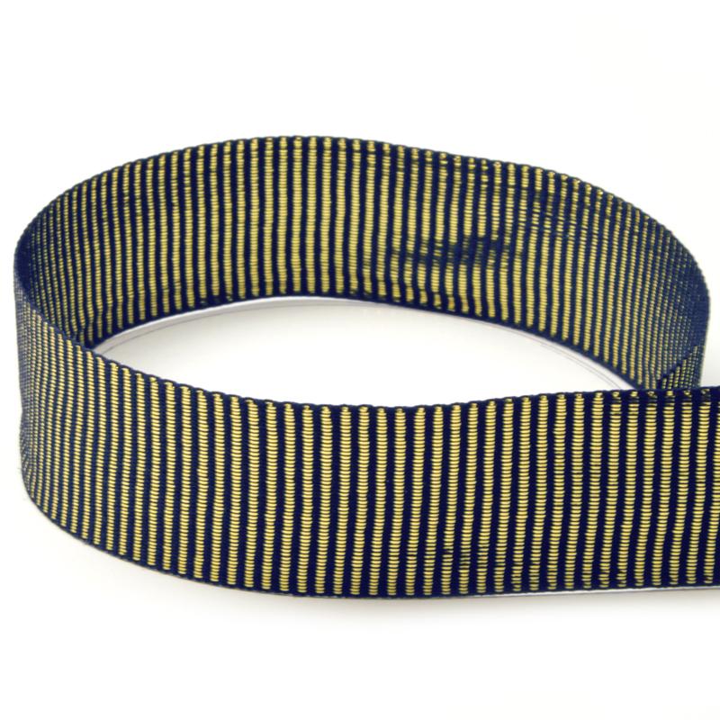 #4-549 Navy & Gold Horizontal