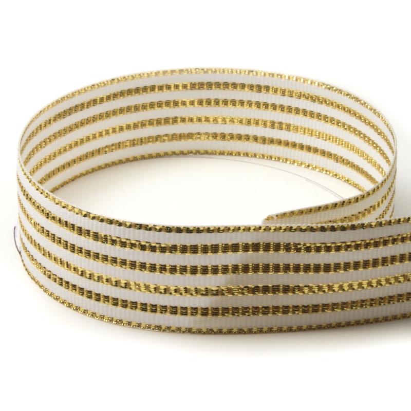 #532 White & Gold Formal