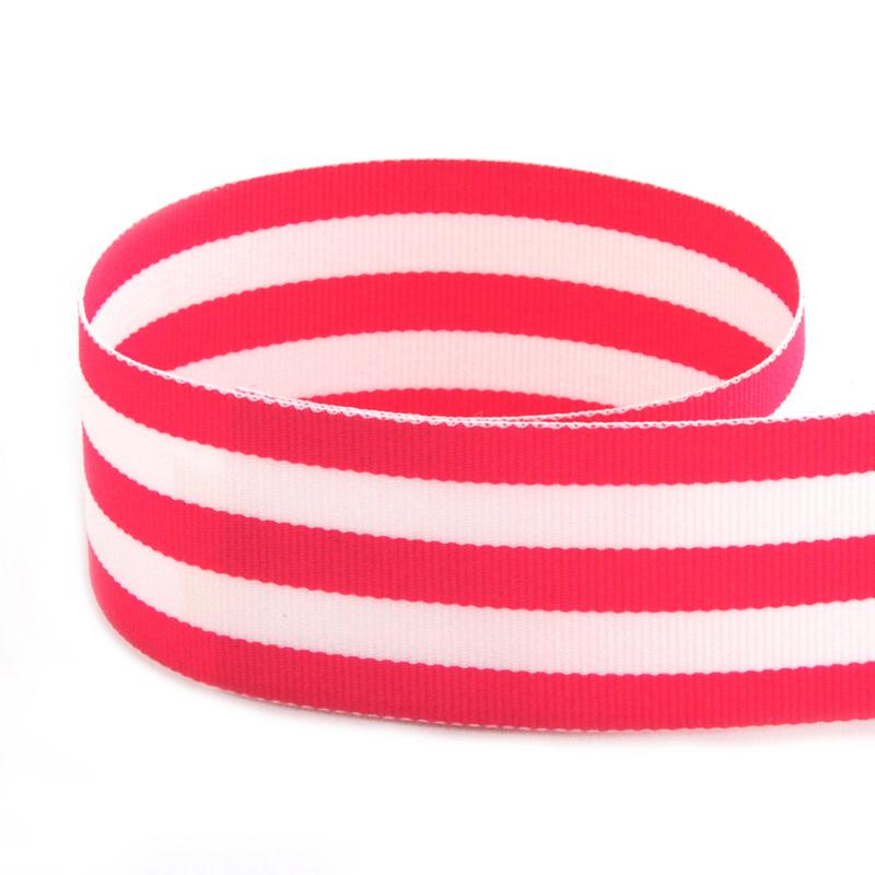 Hot Pink Taffy Stripe