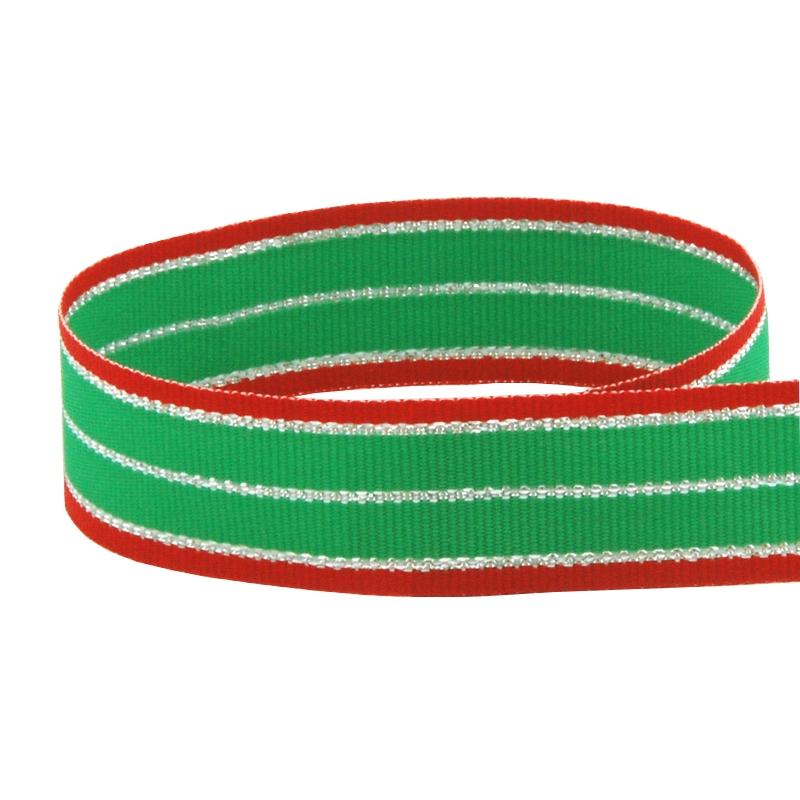 #403 Red, Emerald & Silver Holiday