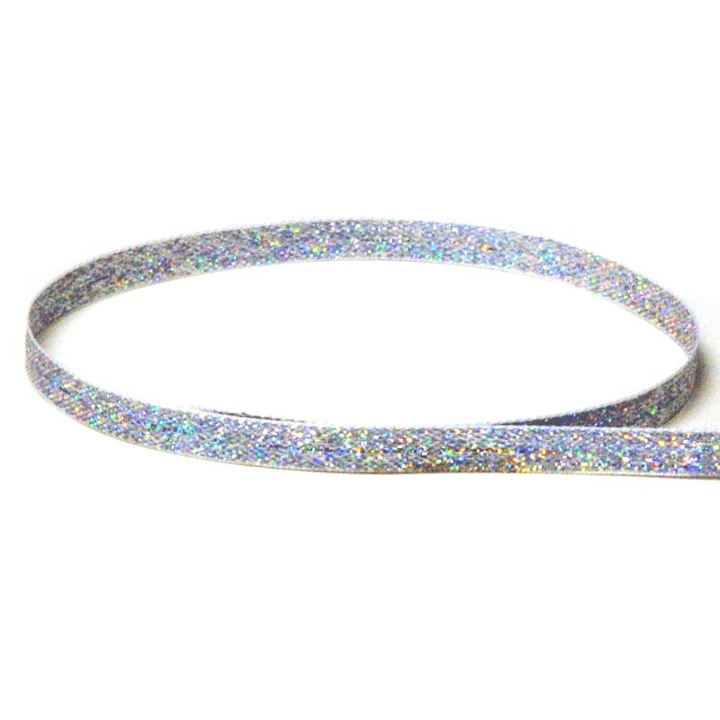 #529S Silver Hologram Tinsel