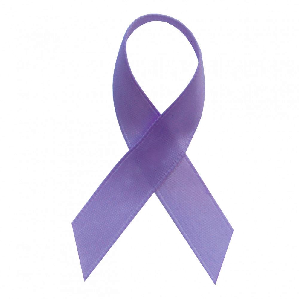 Lavender Satin Awareness Ribbons