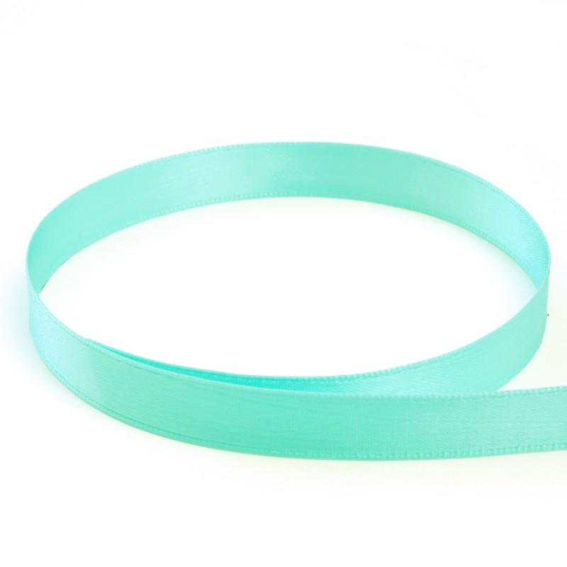 Double Face Satin  Aqua