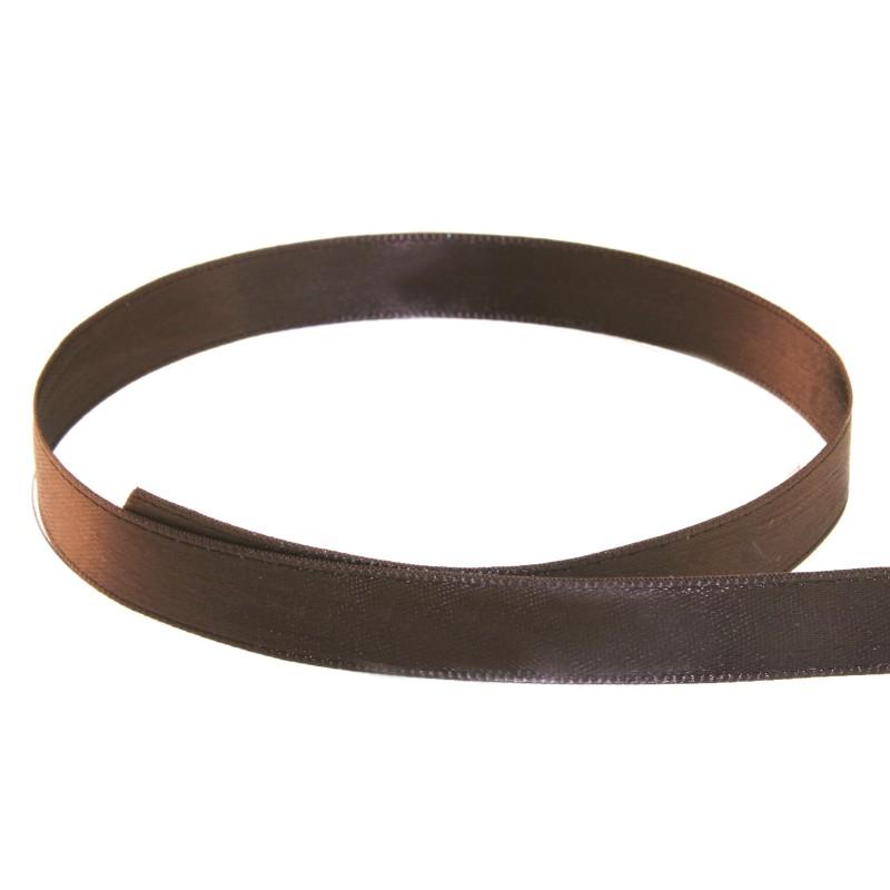 Double Face Satin  Brown