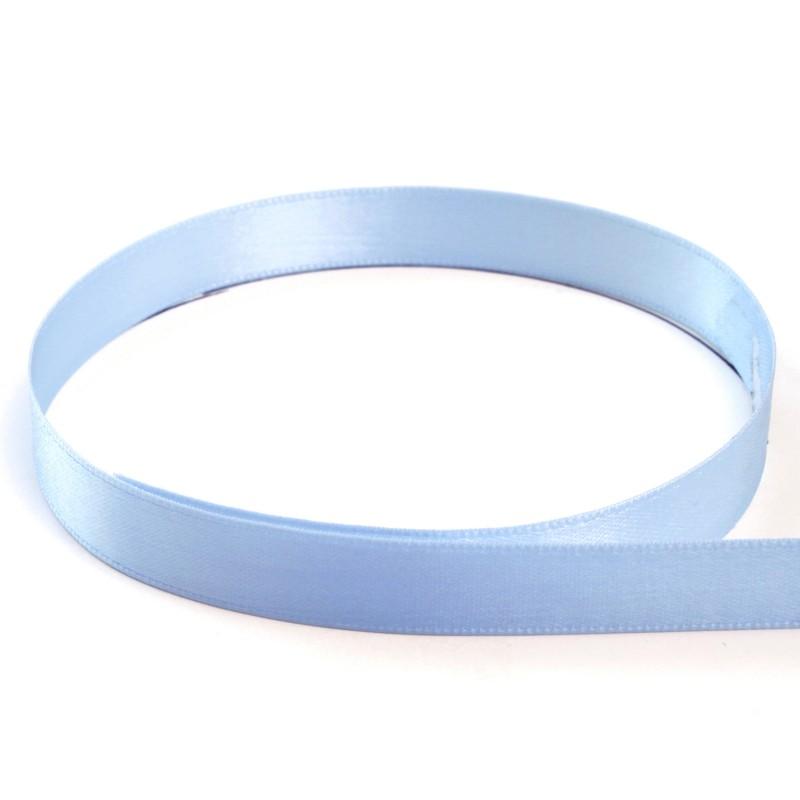 Double Face Satin  Medium Blue