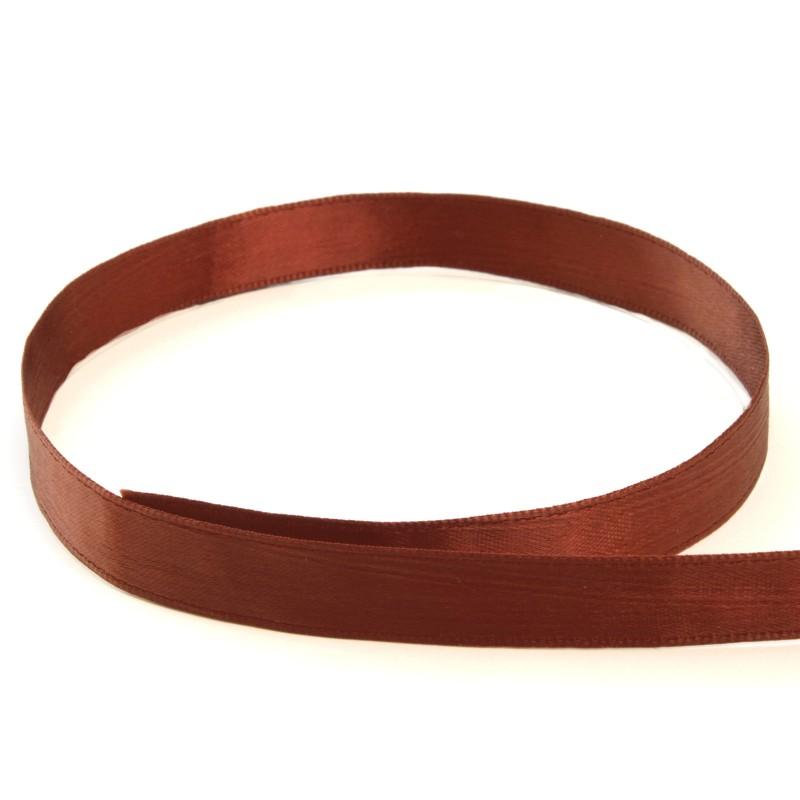 Double Face Satin  Rust Closeout