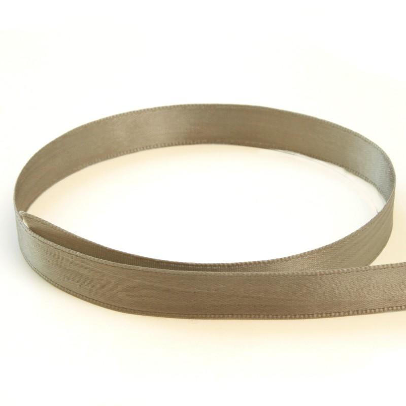 Double Face Satin  Taupe Closeout