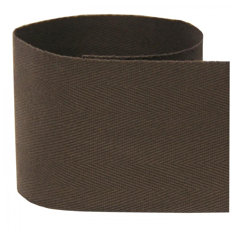 Pat 115 Dark Brown Cotton Twill