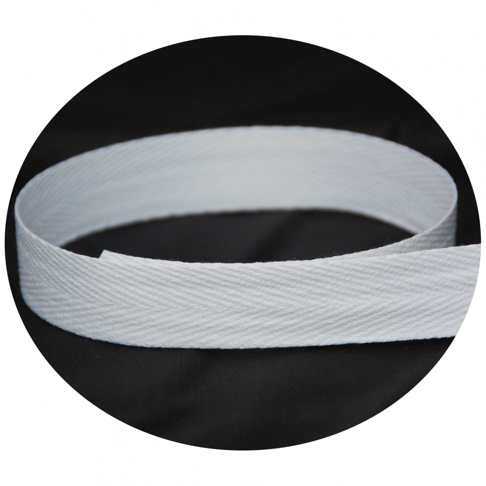 Pat 115 Heavy Weight White Cotton Twill