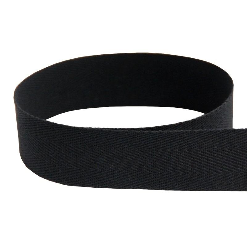 Pat 95 Medium Weight Black Cotton Twill