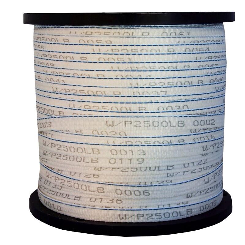 W/P 2500 Lb Polyester Pull Tape Single Wire Detectable